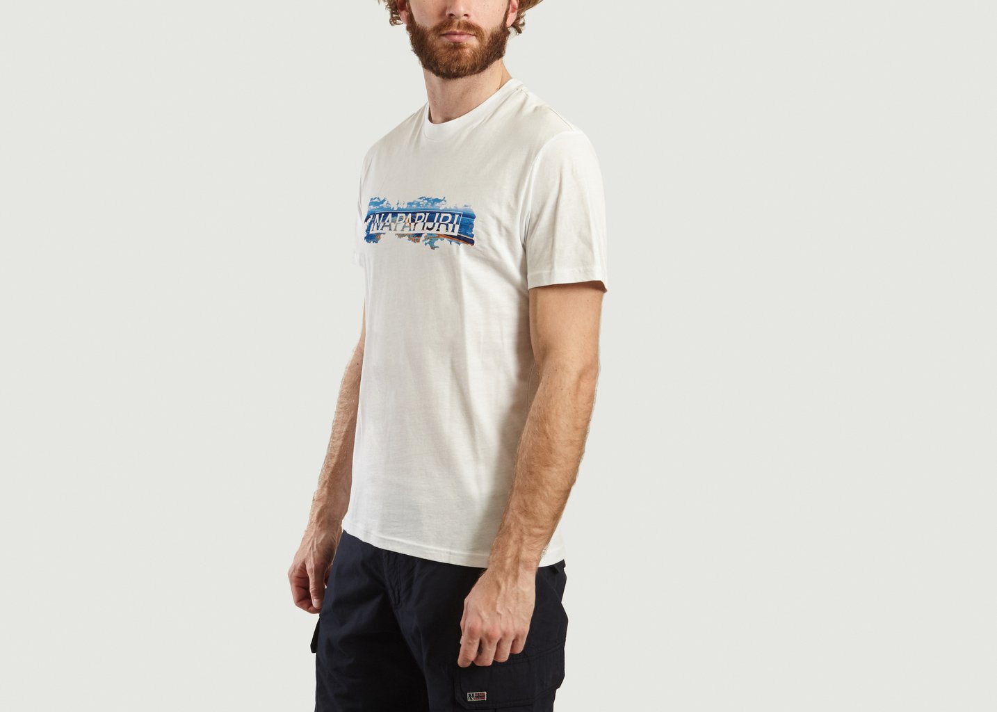 L'exception T Shirt Sobar Blanc Napapijri