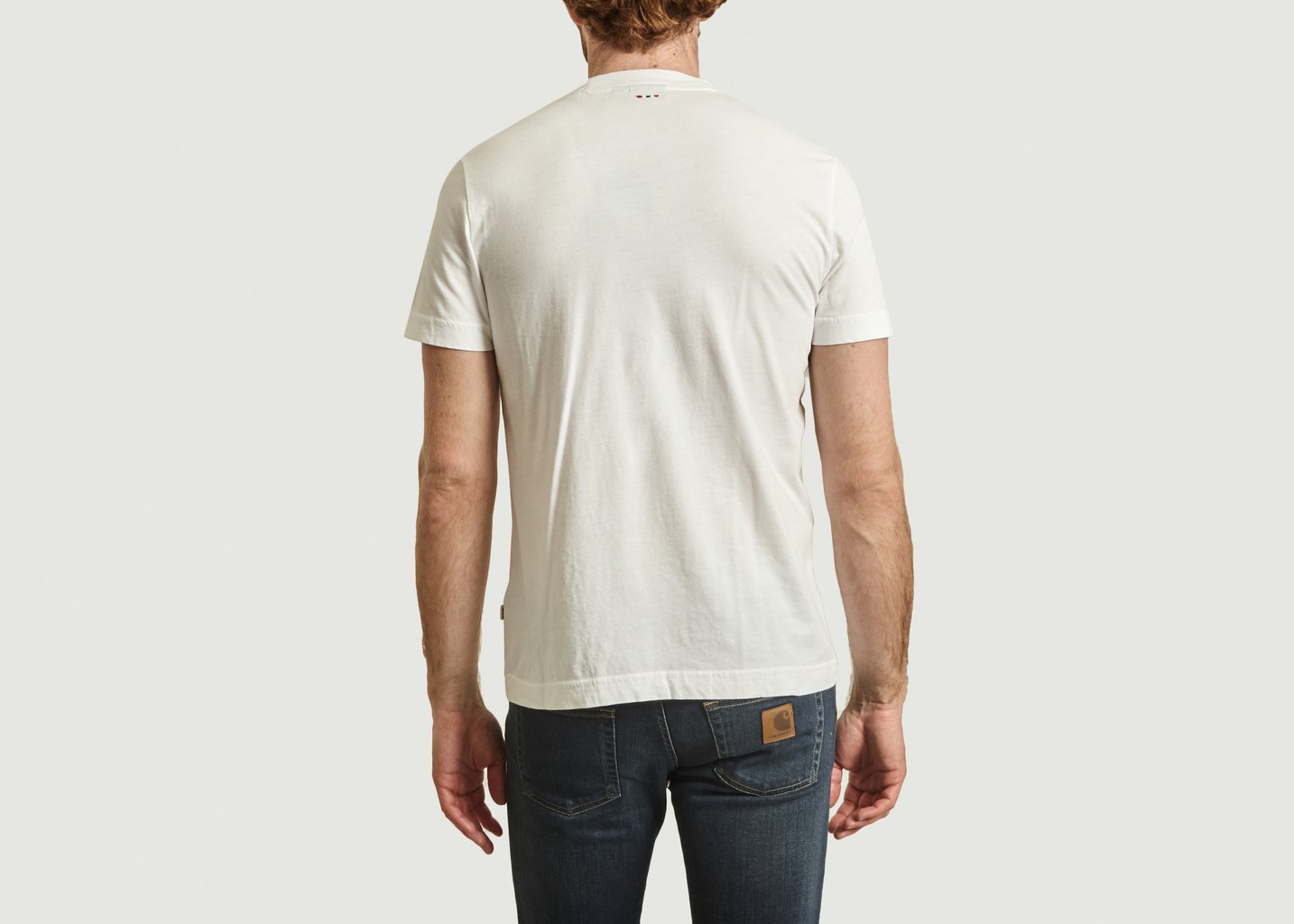 L'exception T Shirt Solanos Blanc Napapijri