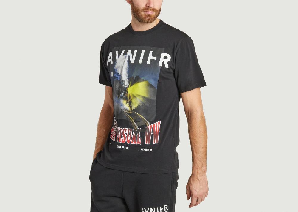 L'exception T Shirt Source Noir AVNIER