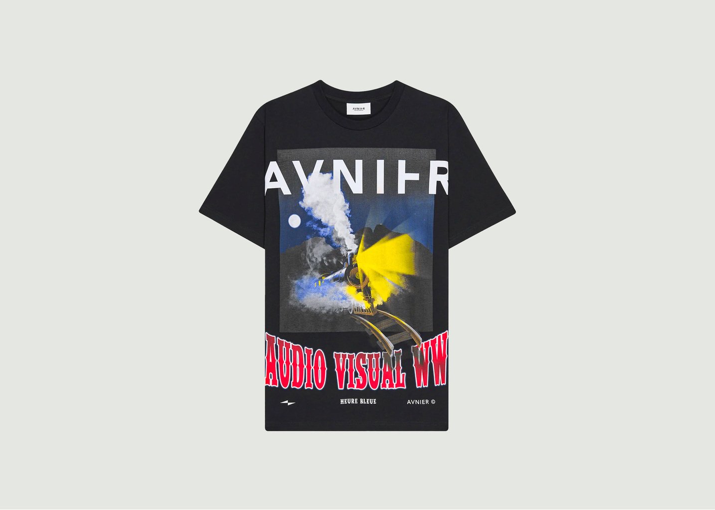 l'exception T Shirt Source Noir AVNIER