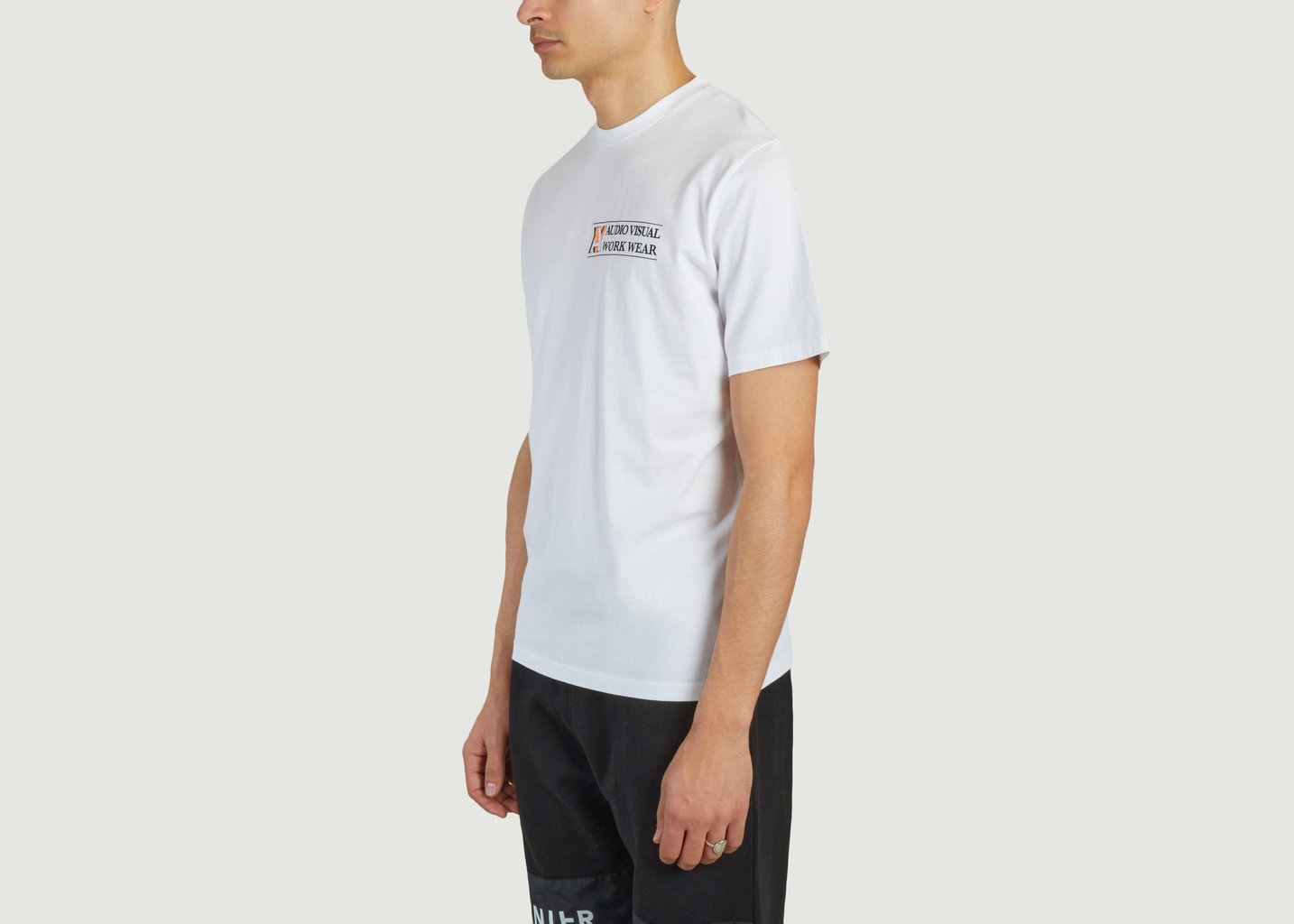 L'exception T Shirt Source Records Blanc AVNIER