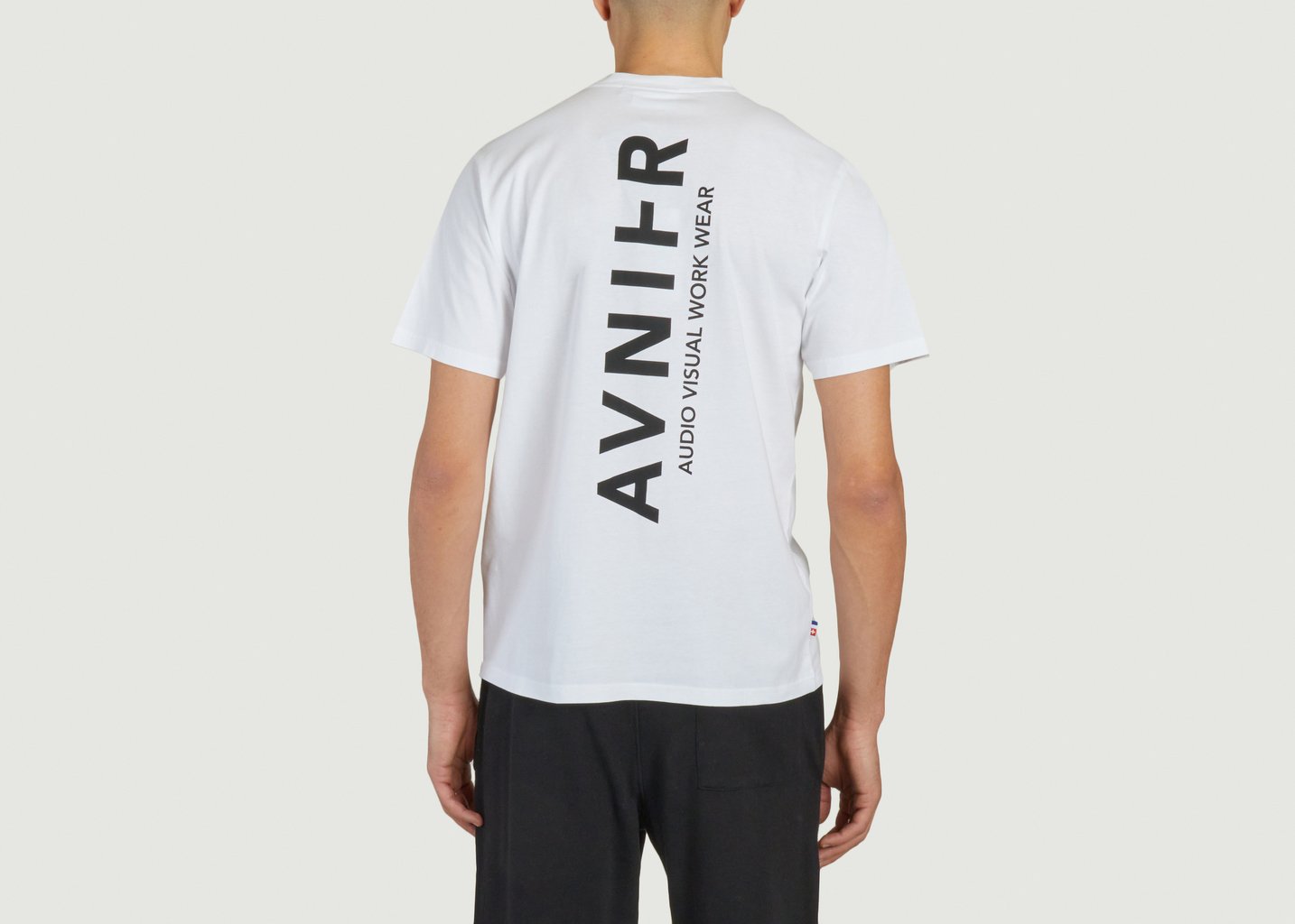 L'exception T Shirt Source Vertical Blanc AVNIER