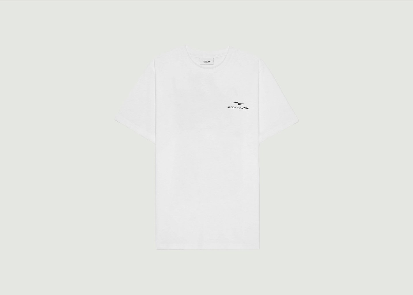 l'exception T Shirt Source Vertical Blanc AVNIER