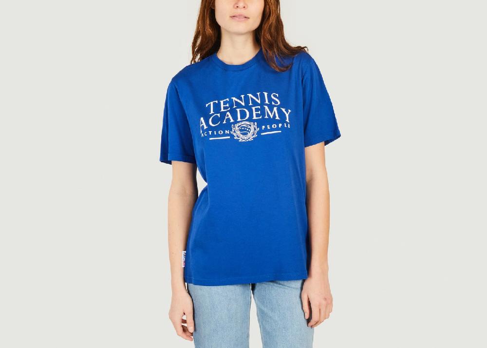 L'exception T Shirt Tennis Bleu AUTRY