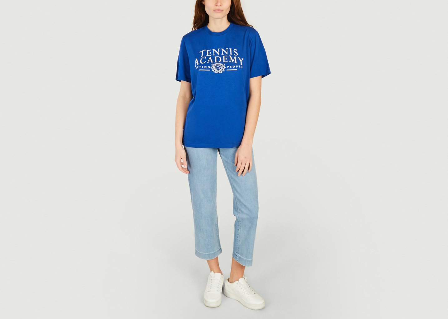 L'exception T Shirt Tennis Bleu AUTRY