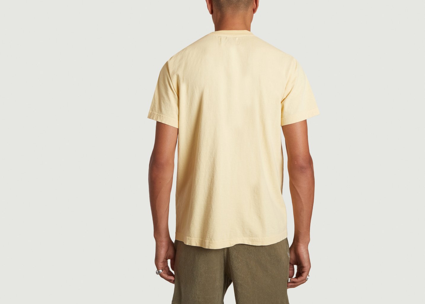 L'exception T Shirt Tennis En Coton Jaune Harmony