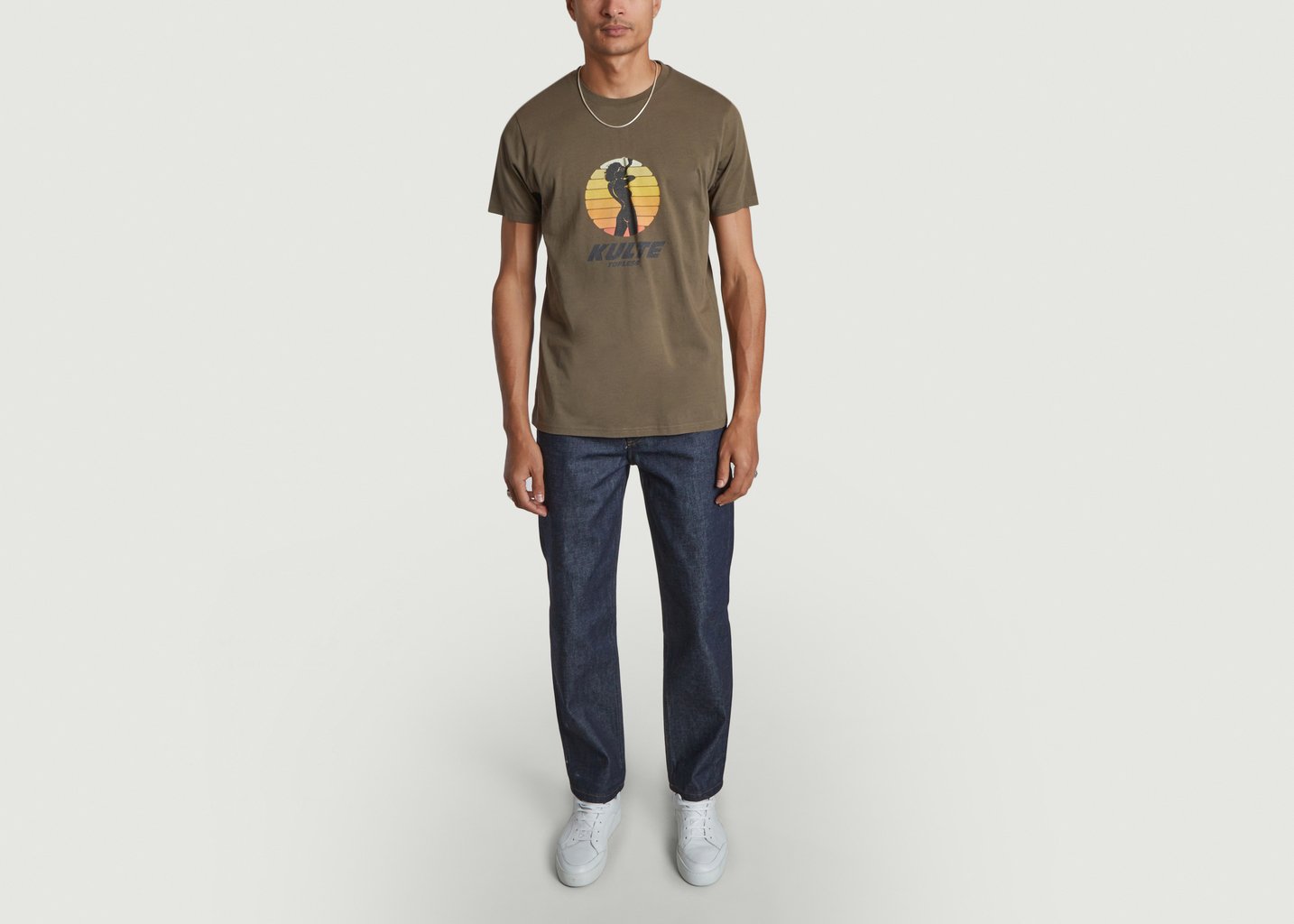 L'exception T Shirt Topless Khaki Kulte