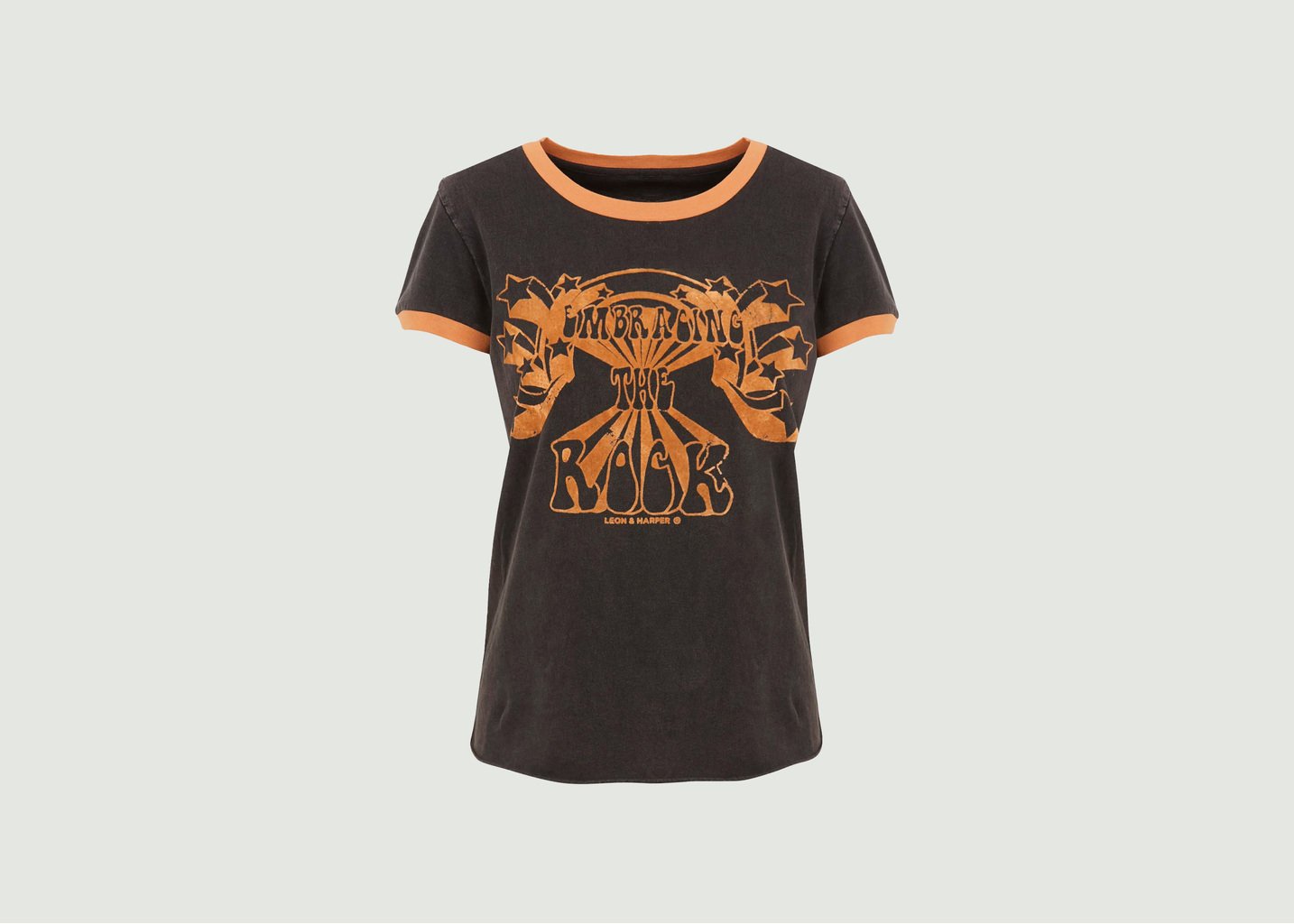 l'exception T shirt Toro Anthracite Leon & Harper