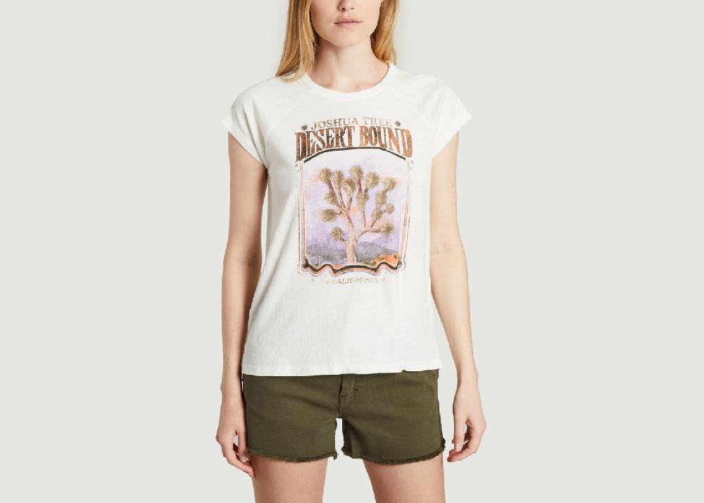 l'exception T shirt Tree Ecru Five Jeans