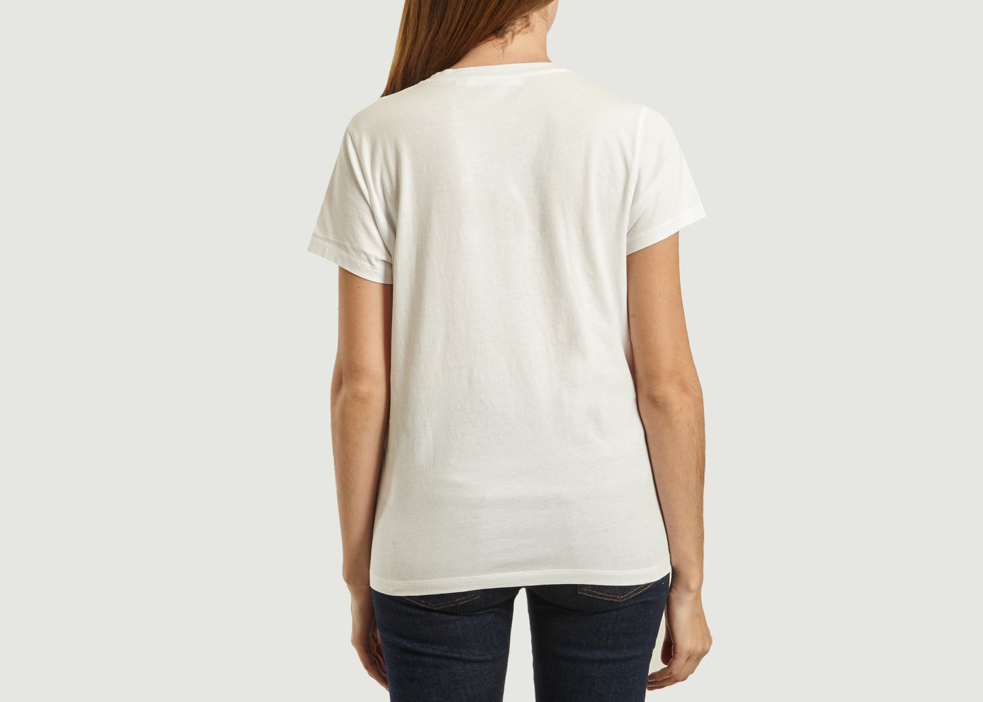 L'exception T Shirt Uni Solly Blanc Samsoe & Samsoe