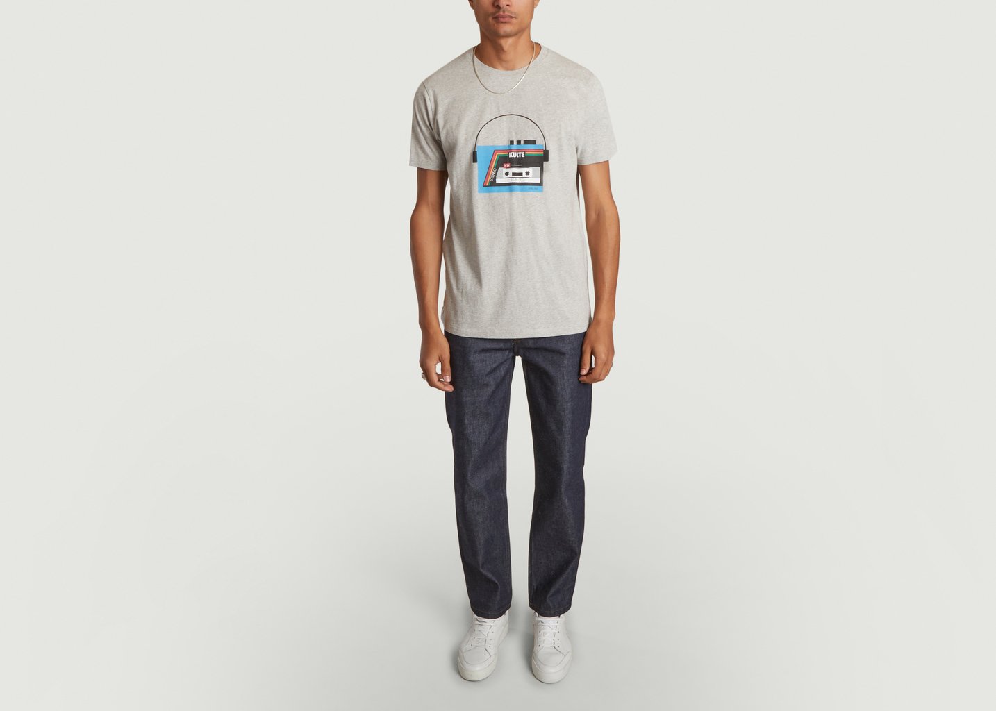 L'exception T Shirt Walkman Gris Léger Kulte