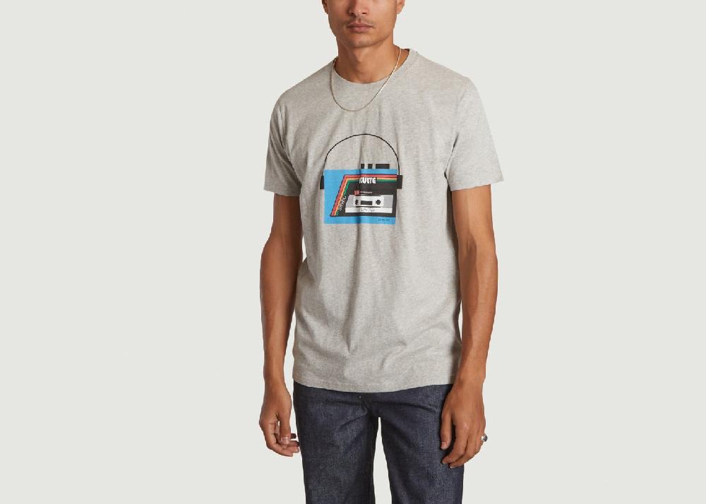 l'exception T shirt Walkman Gris Léger Kulte