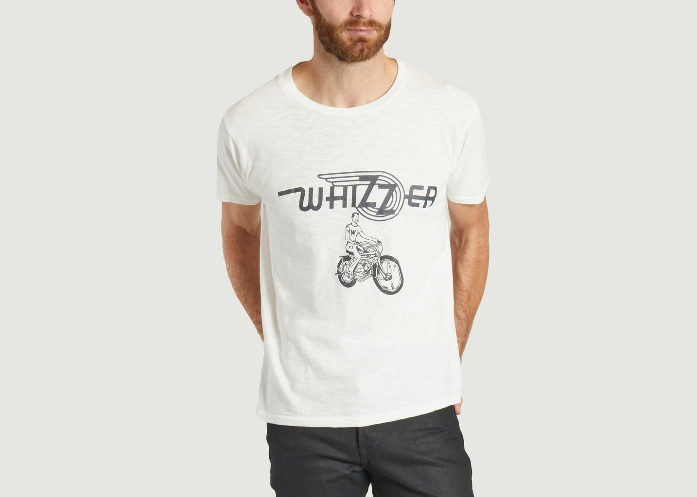 L'exception T Shirt Whizzer Blanc Velva Sheen