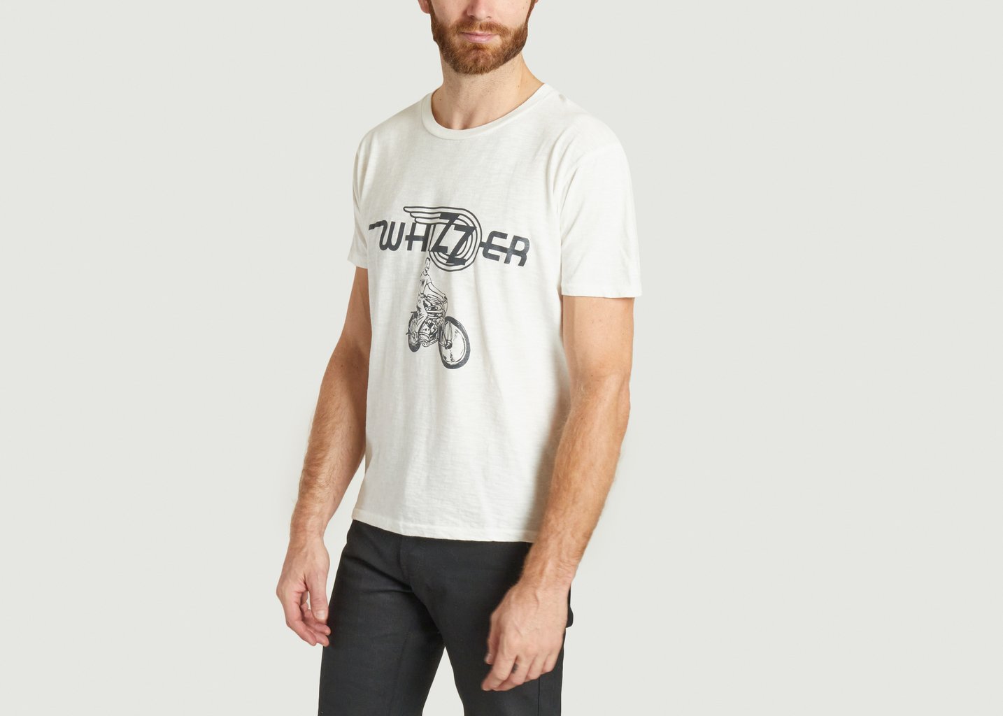 L'exception T Shirt Whizzer Blanc Velva Sheen