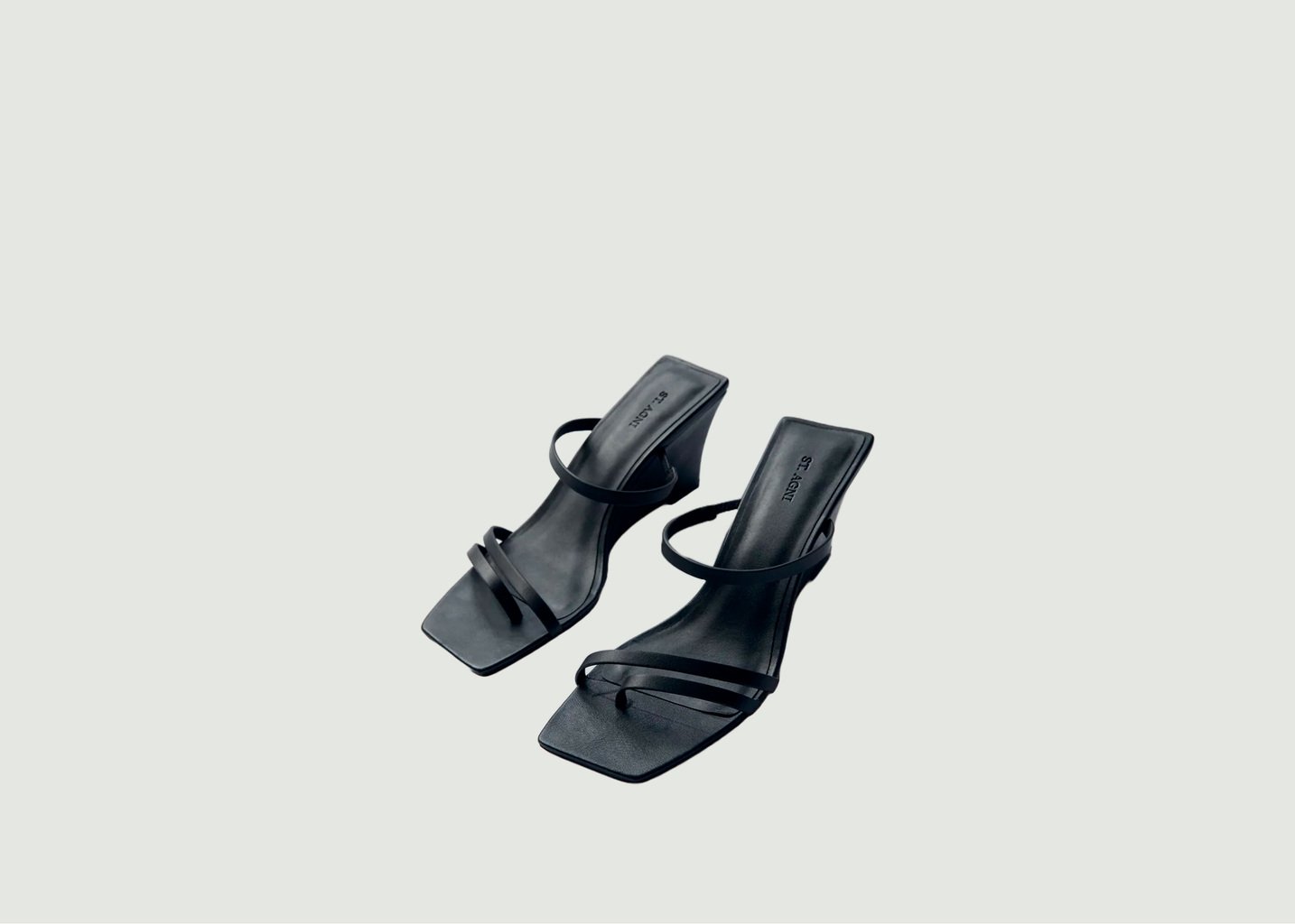 L'exception Talon Compensé Minime Noir ST AGNI
