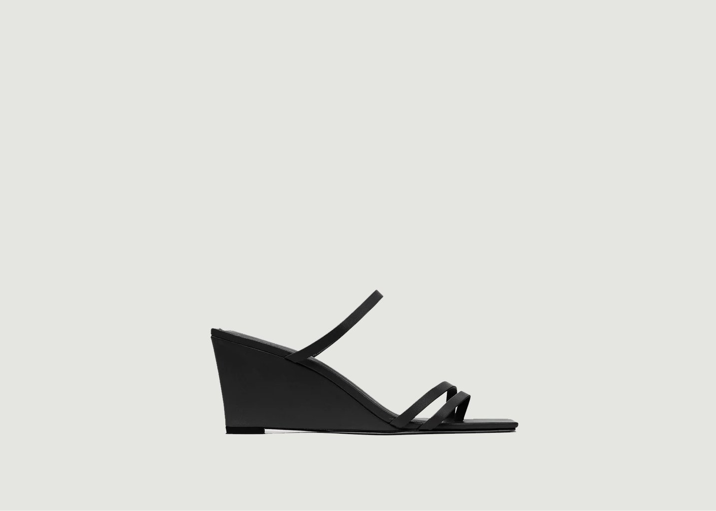 l'exception Talon compensé minime Noir ST AGNI