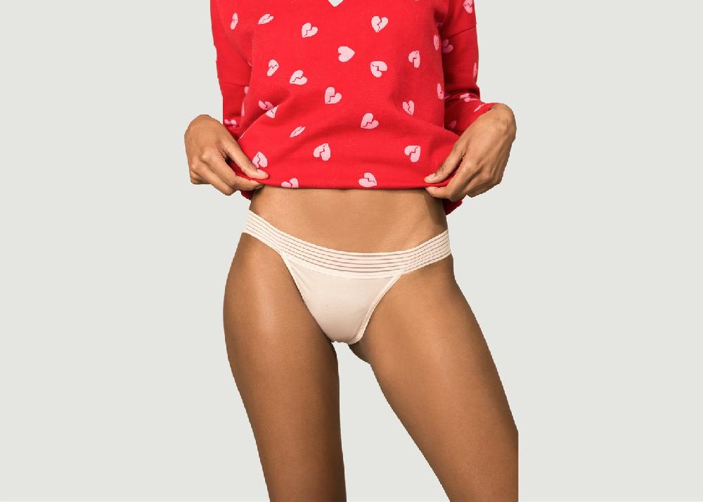 L'exception Tanga Menstruel Rose Pantys