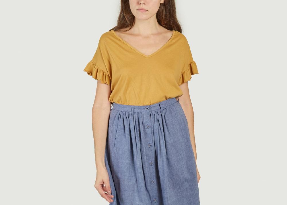 l'exception Tee shirt Coton Bio Miel Emile & Ida