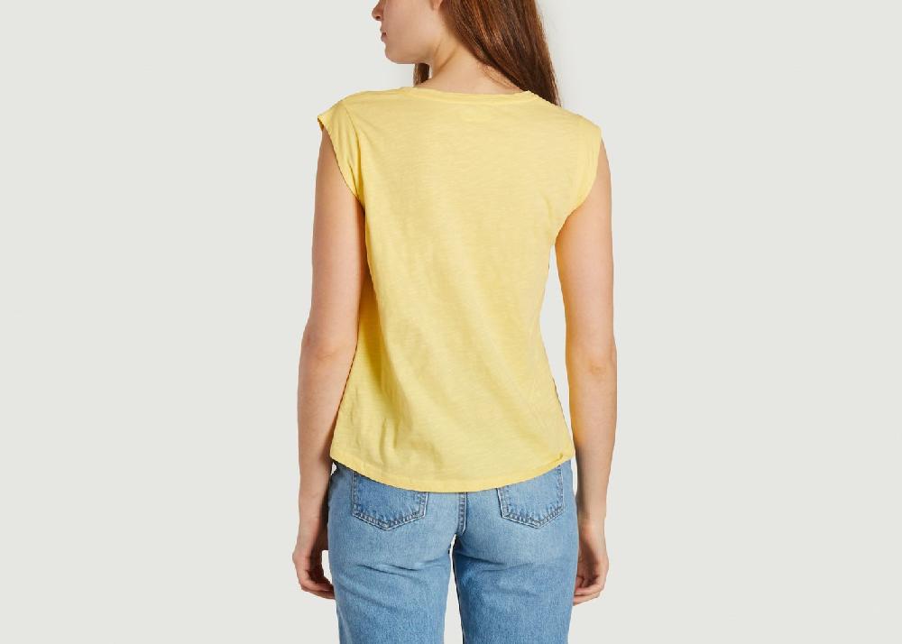 L'exception Teeshirt Festival Jaune Five Jeans