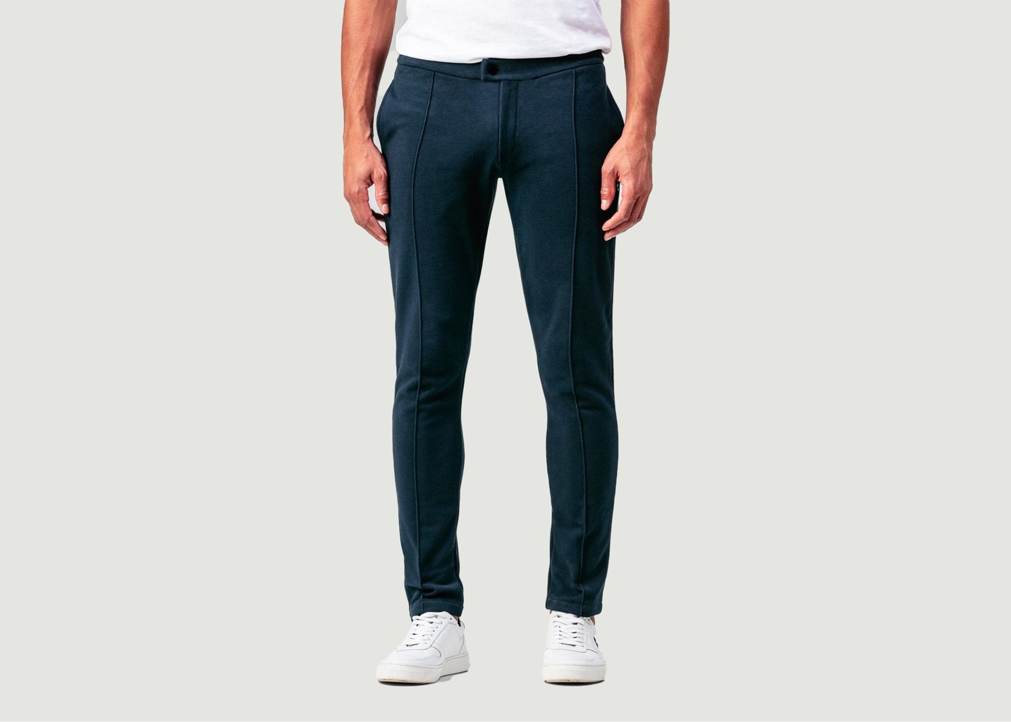 L'exception Tennis Pants Bleu Marine Ron Dorff