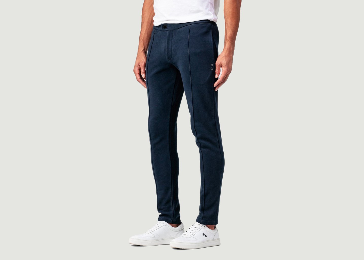 L'exception Tennis Pants Bleu Marine Ron Dorff