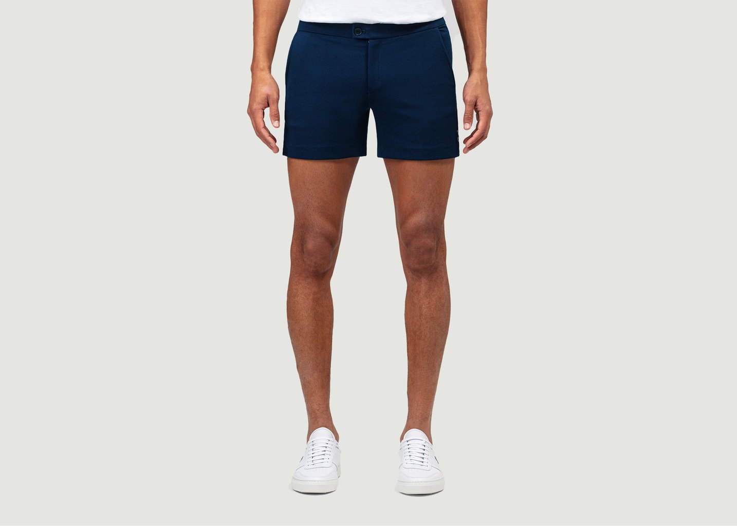 L'exception Tennis Shorts Bleu Marine Ron Dorff