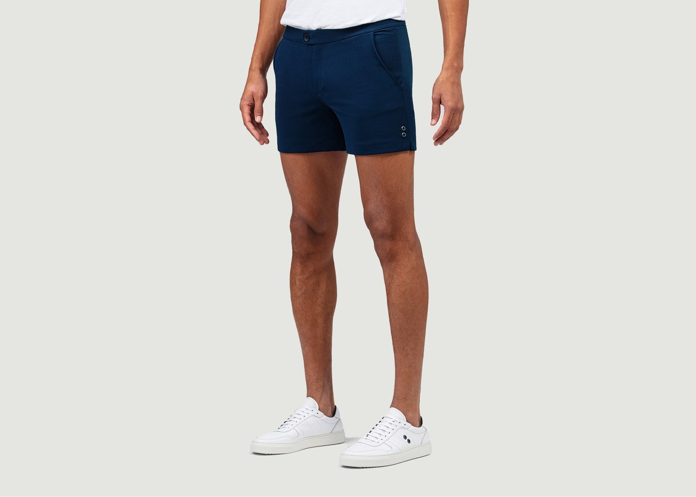 L'exception Tennis Shorts Bleu Marine Ron Dorff