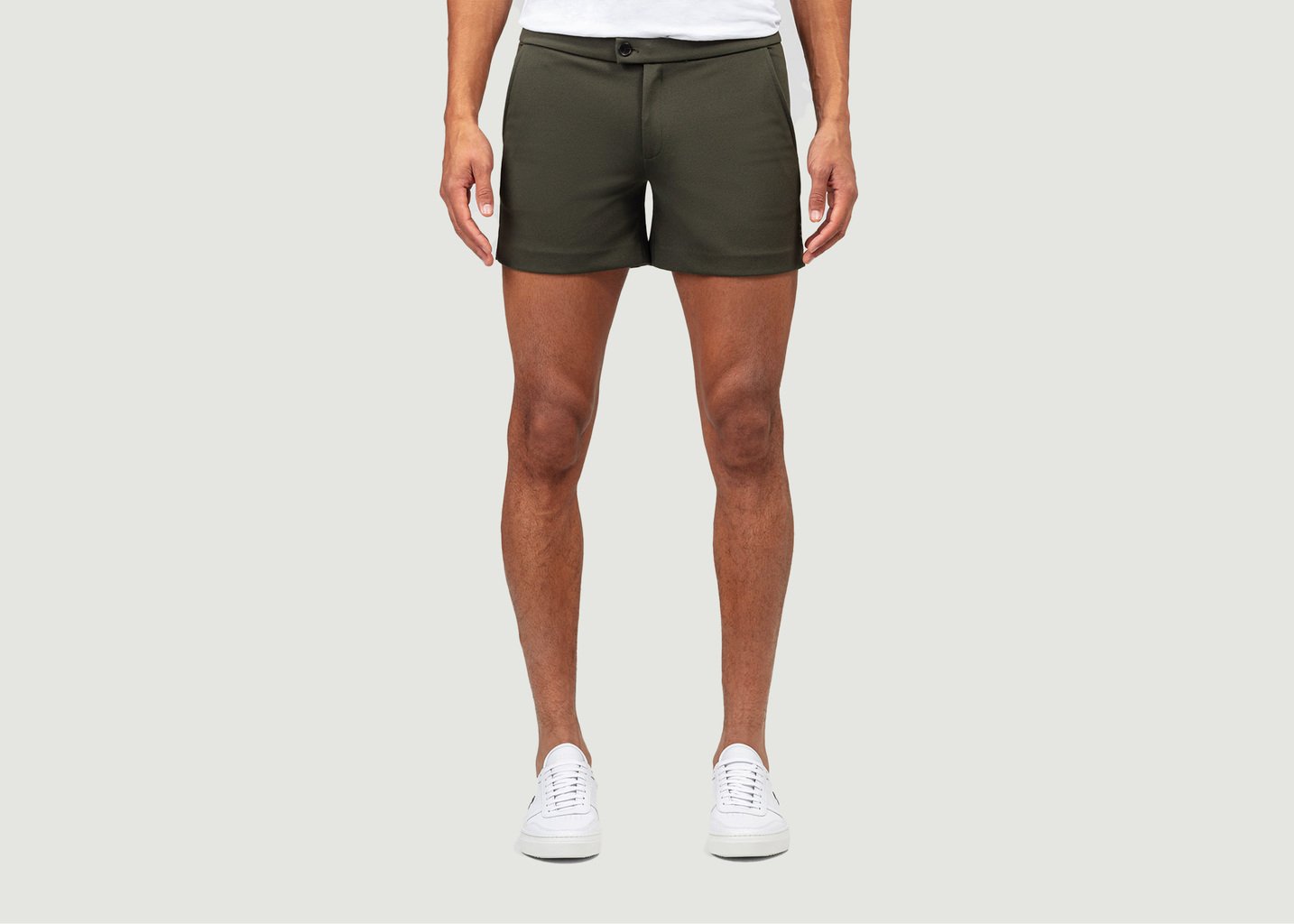 L'exception Tennis Shorts Khaki Ron Dorff