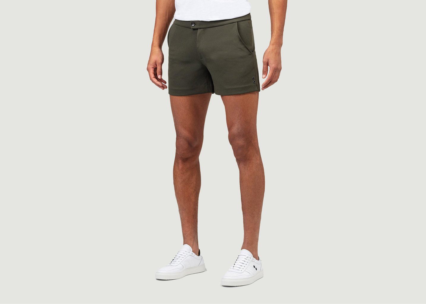 L'exception Tennis Shorts Khaki Ron Dorff