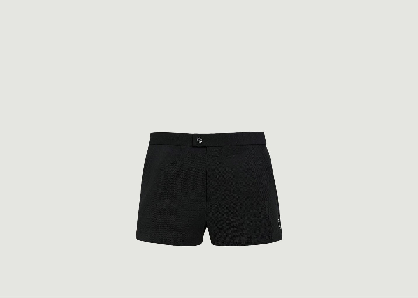 l'exception Tennis Shorts Noir Ron Dorff