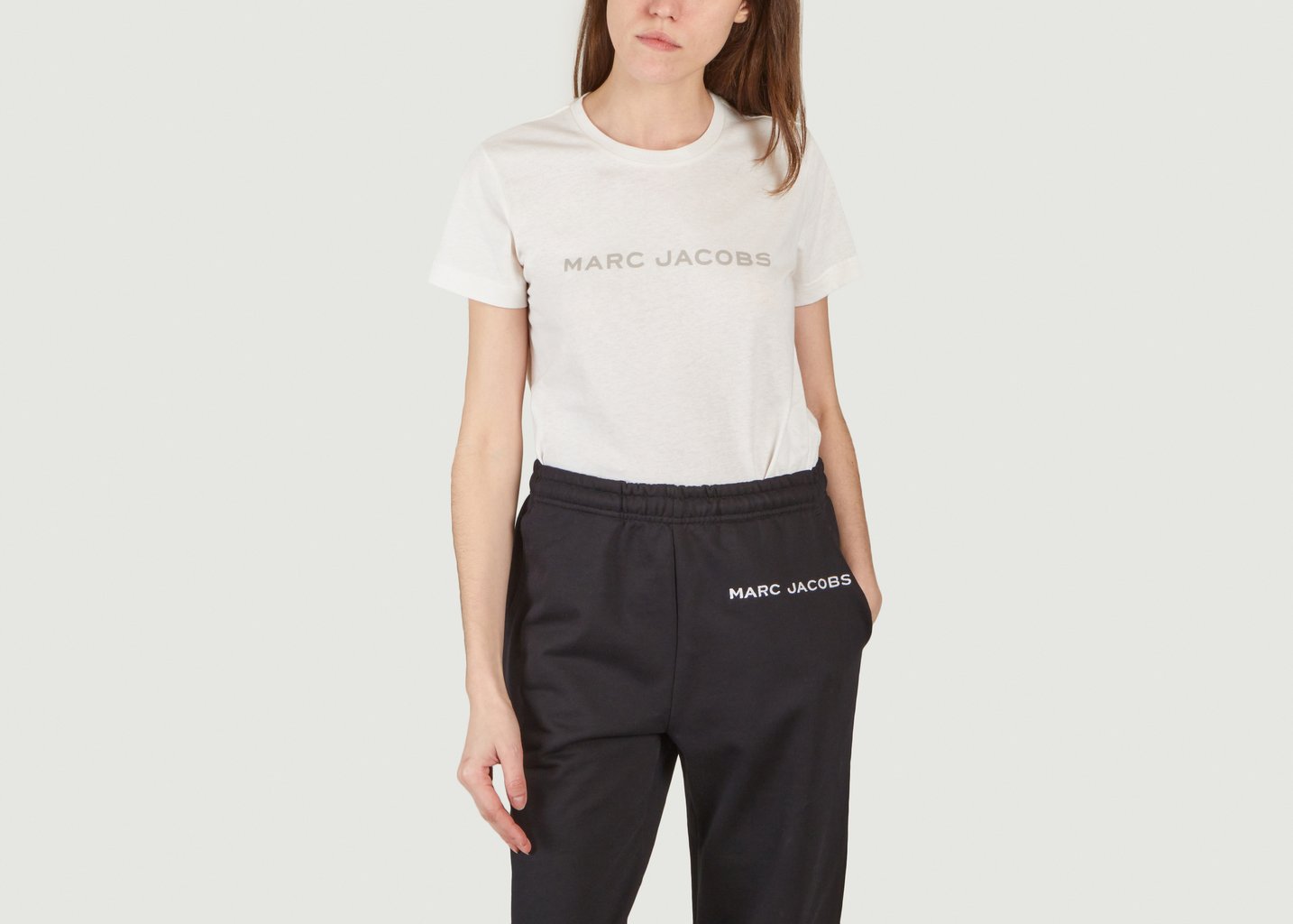 l'exception The T Shirt Crème Marc Jacobs