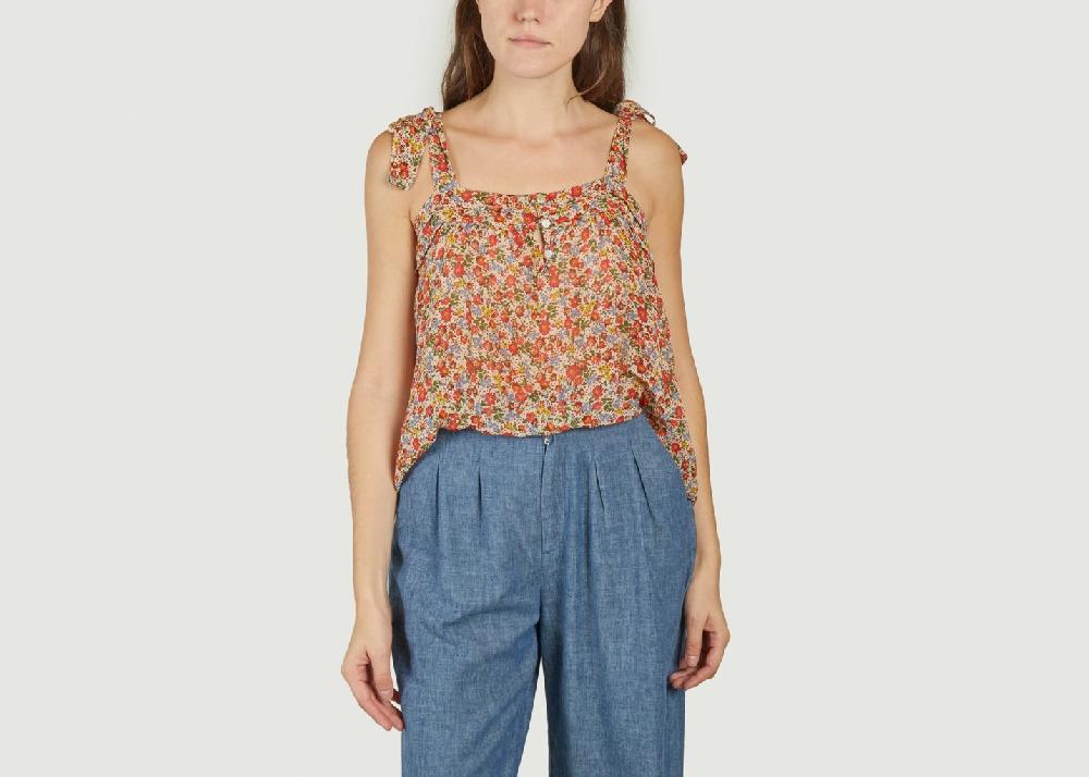 l'exception Top à Fleurs Imprimé Emile & Ida