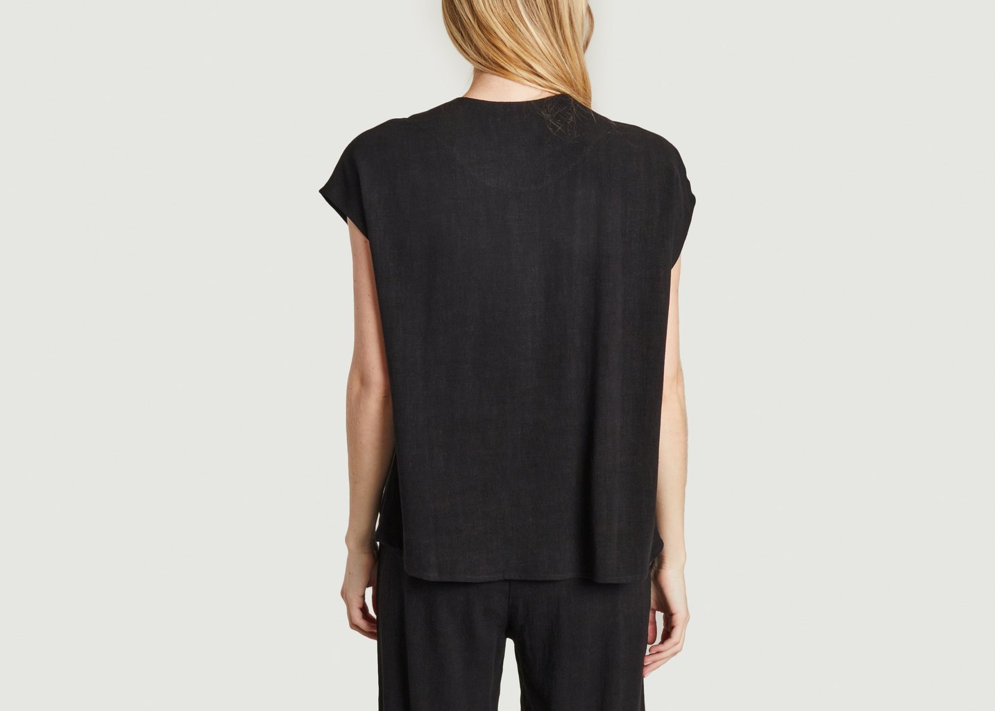 L'exception Top Ample Lucia Noir Rita Row