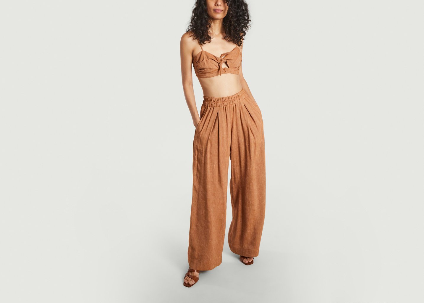L'exception Top Bandeau Livela Li Brique Sessùn