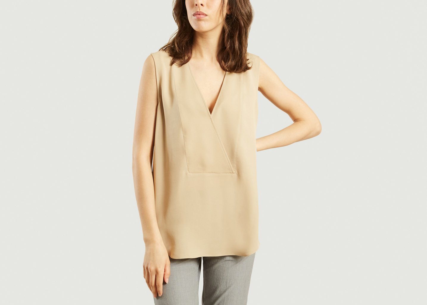l'exception Top Crossover Beige Theory