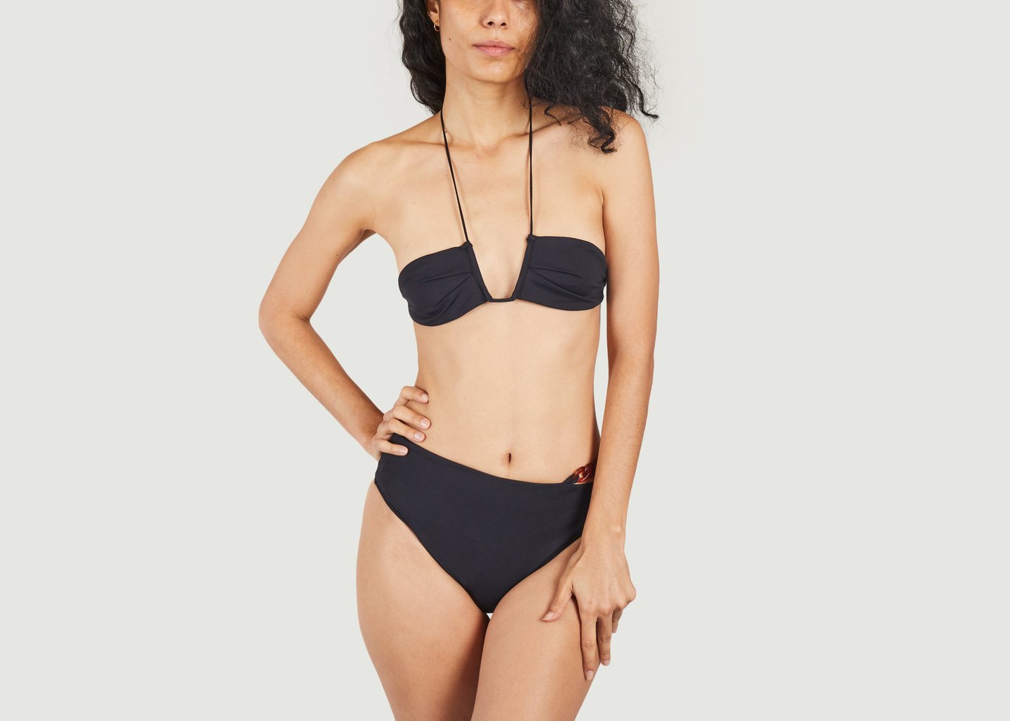 L'exception Top Dos Nu Neal Noir ST AGNI