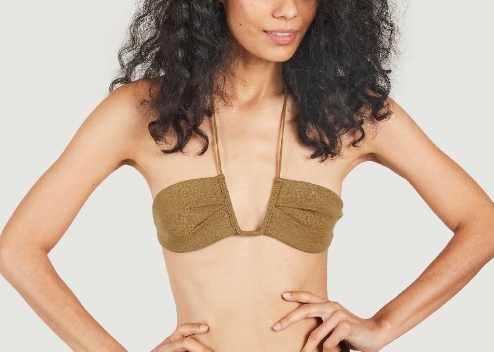 L'exception Top Dos Nu Neal Olive ST AGNI
