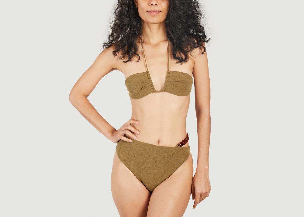 L'exception Top Dos Nu Neal Olive ST AGNI