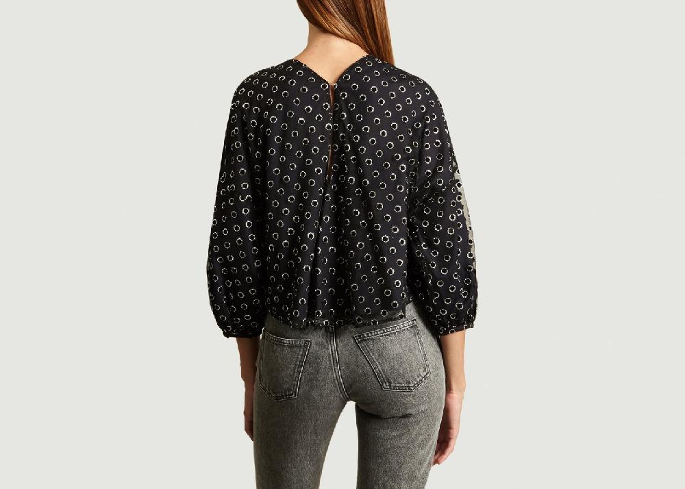 L'exception Top Girl Billie Noir Roseanna