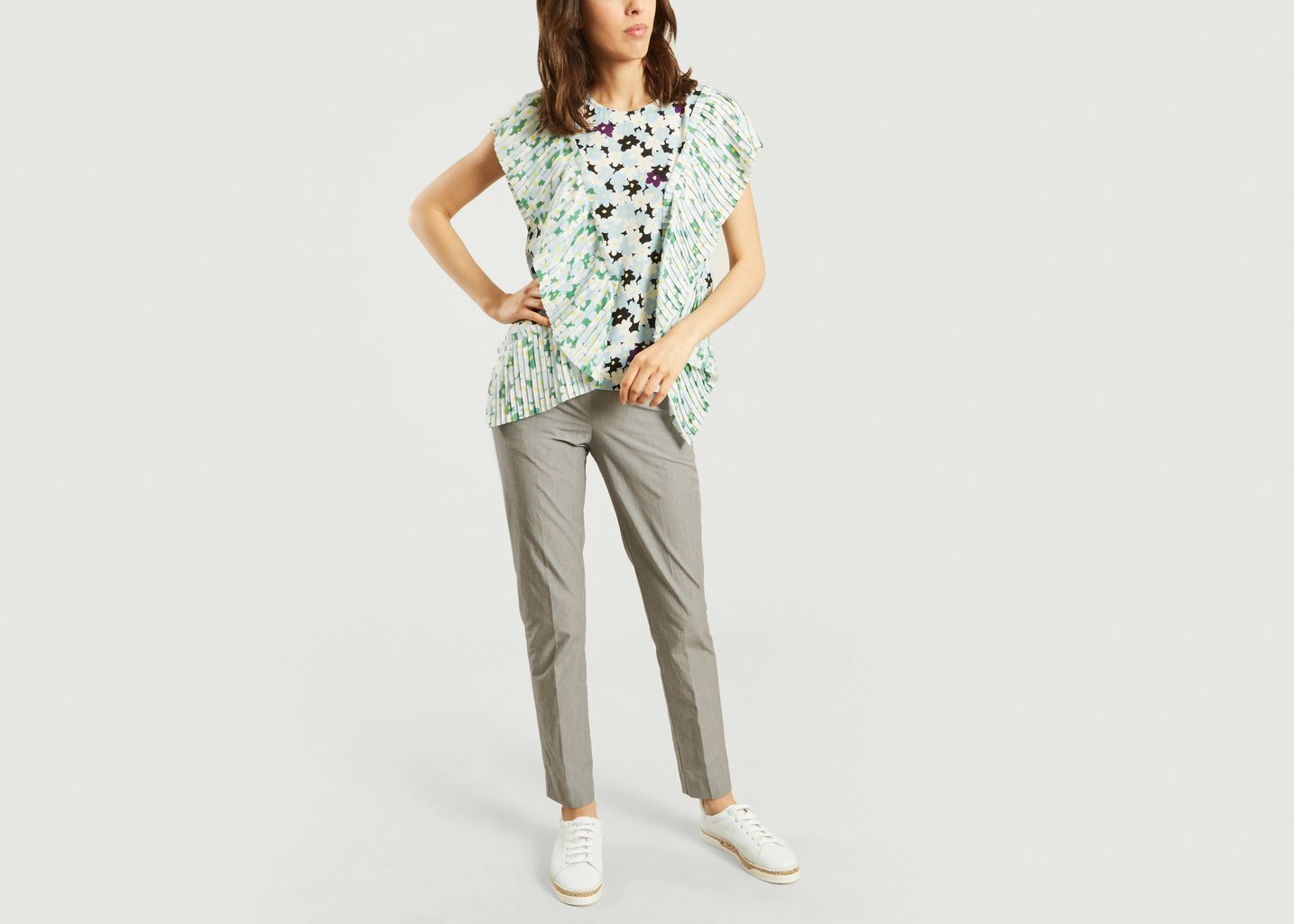 L'exception Top Jackie Flowers Agate Kenzo