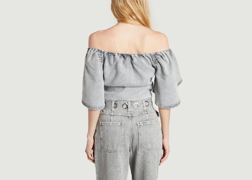 L'exception Top Kenza Gris IRO Paris