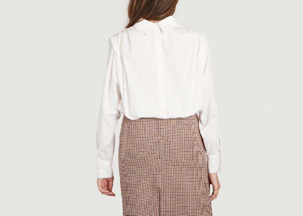 L'exception Top Khalis En Coton Blanc IRO Paris