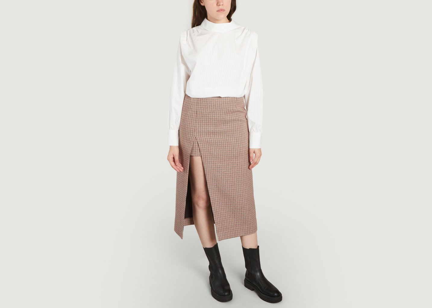 L'exception Top Khalis En Coton Blanc IRO Paris