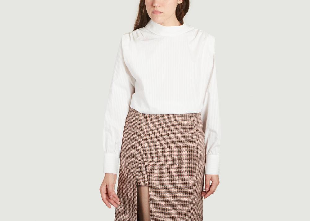 l'exception Top Khalis en coton Blanc IRO Paris