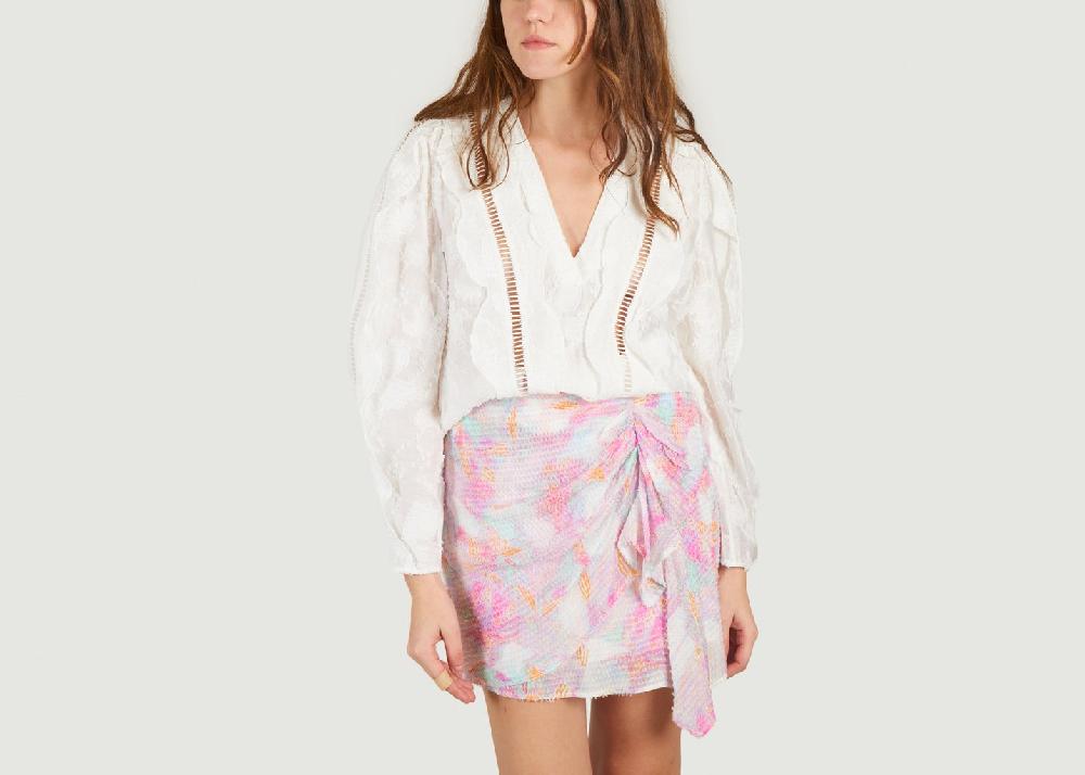 l'exception Top Kokea Blanc IRO Paris