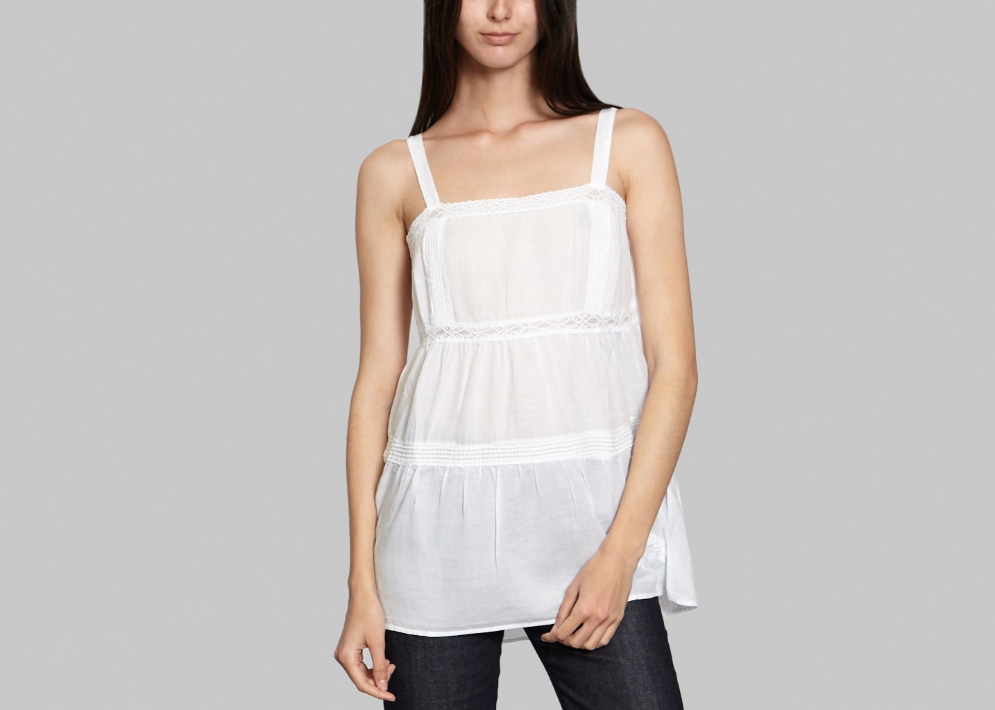 l'exception Top Livia Blanc NC.2