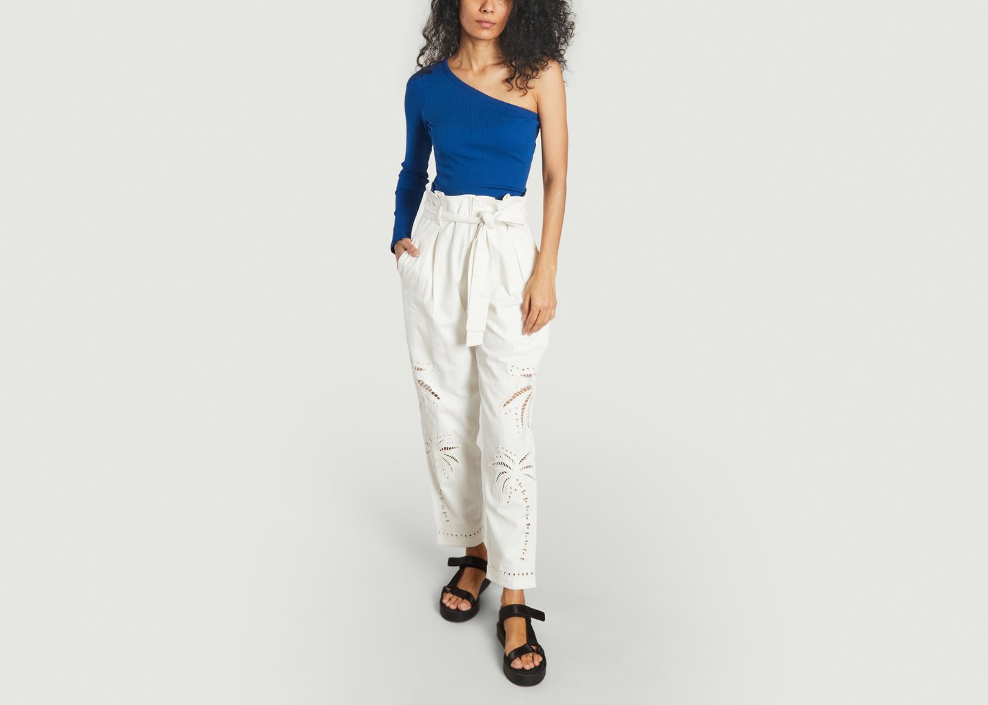 L'exception Top Magdalena Bleu Thinking Mu