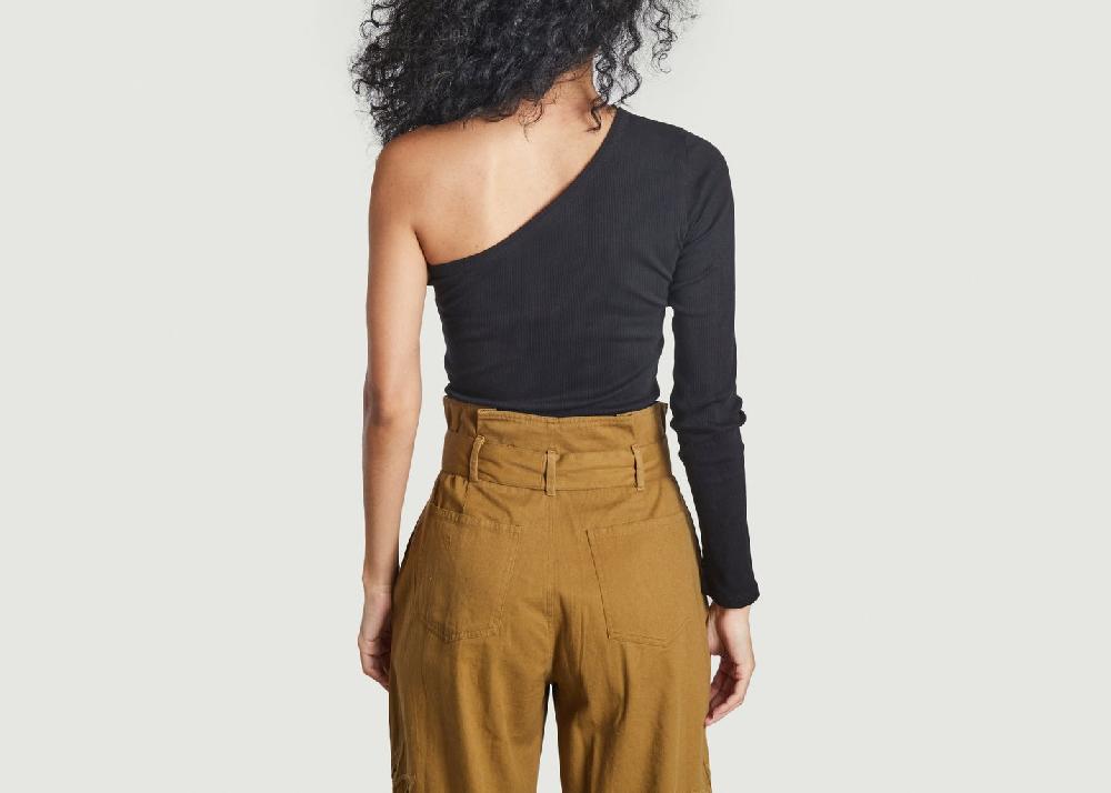 L'exception Top Magdalena Noir Thinking Mu