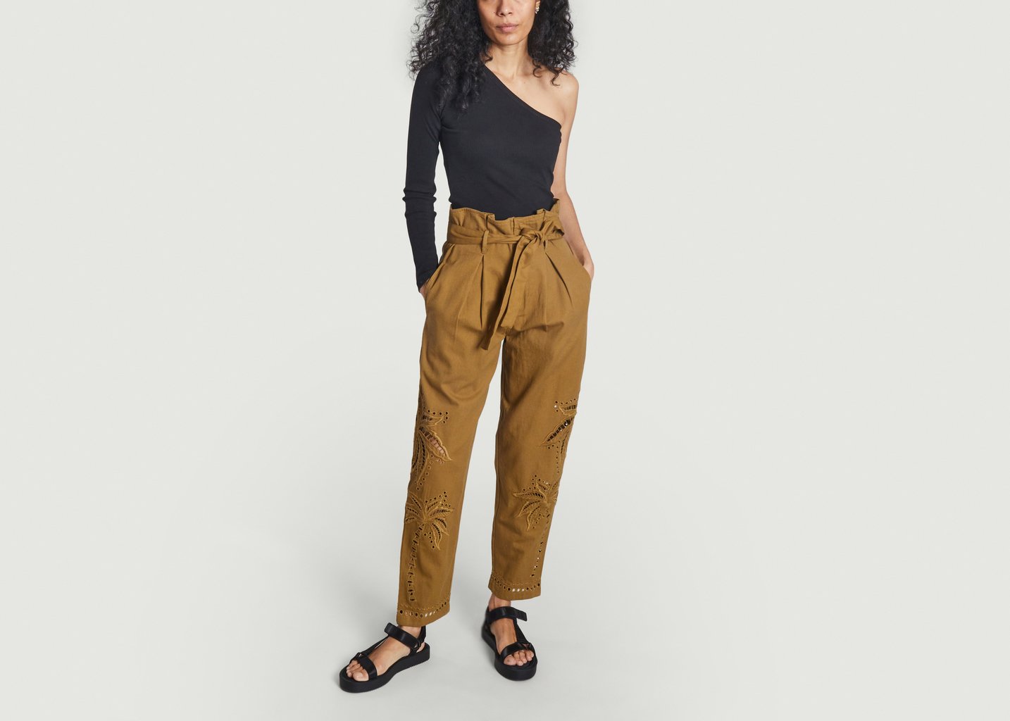 L'exception Top Magdalena Noir Thinking Mu