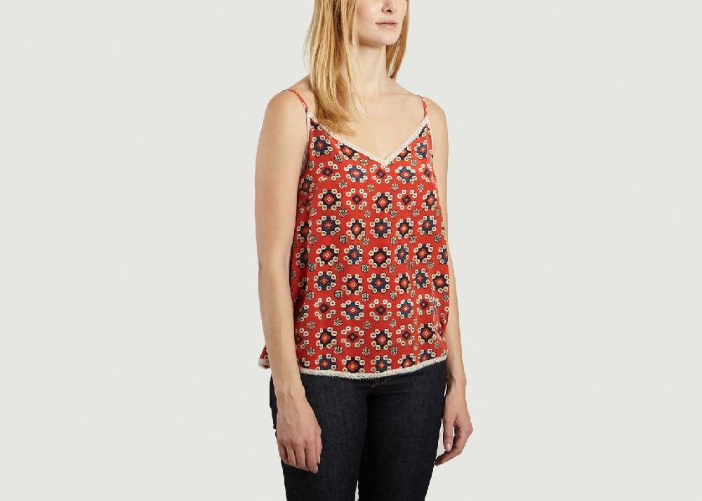 L'exception Top Manolo Coquelicot Toupy